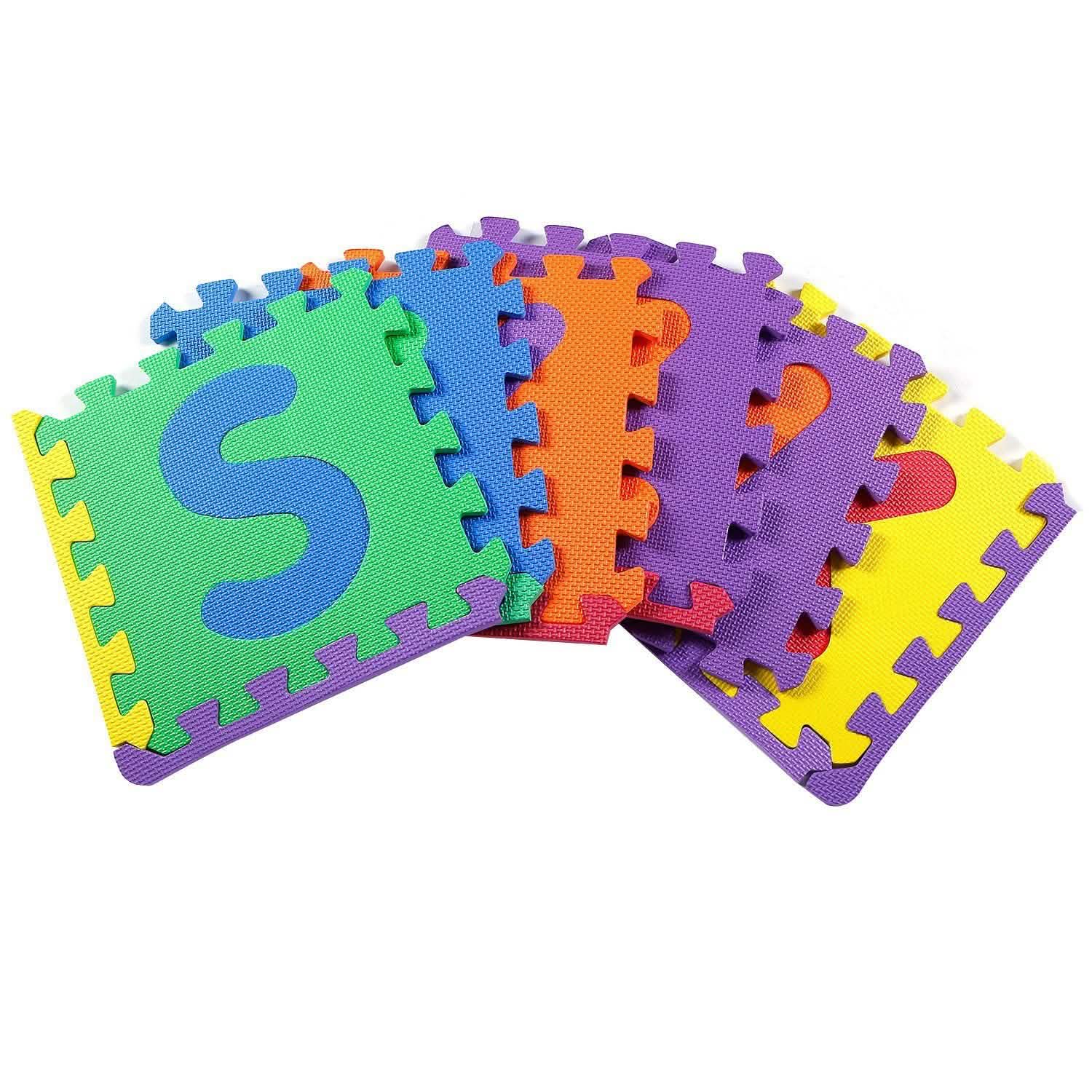 26-Piece Kids Alphabet Play Mat – Foam Floor Tiles for Babies & Toddlers