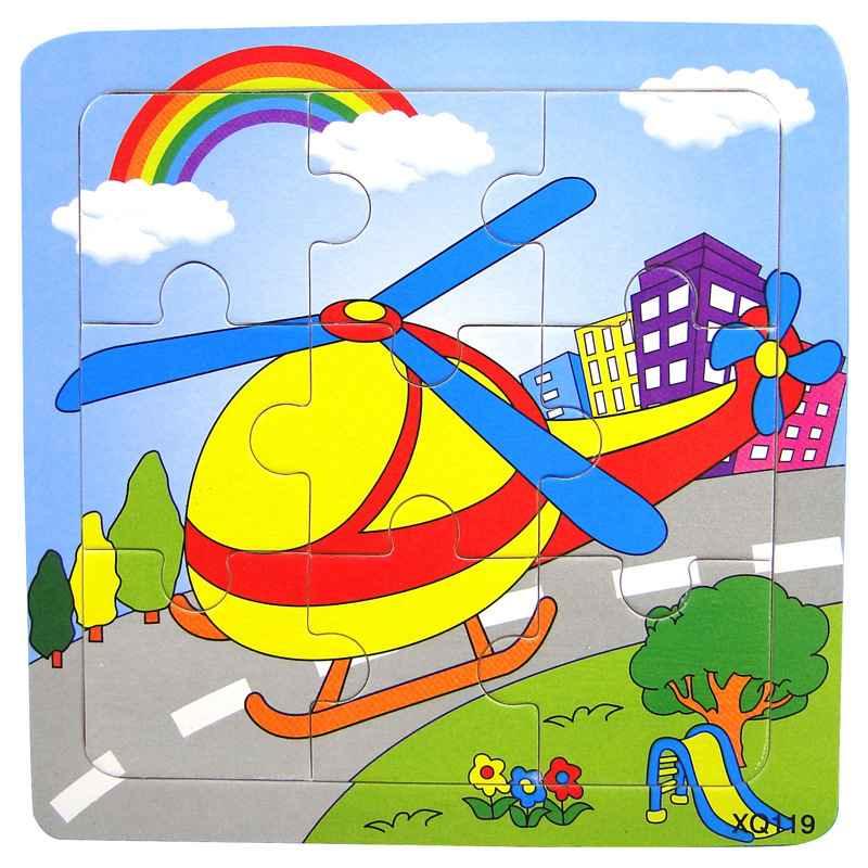 Animal Wooden 3D Mosaic Puzzle – Educational Birthday Gift Toy for Babies & Kids