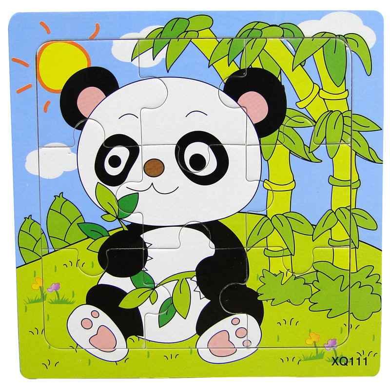 Animal Wooden 3D Mosaic Puzzle – Educational Birthday Gift Toy for Babies & Kids