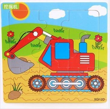 Animal Wooden 3D Mosaic Puzzle – Educational Birthday Gift Toy for Babies & Kids