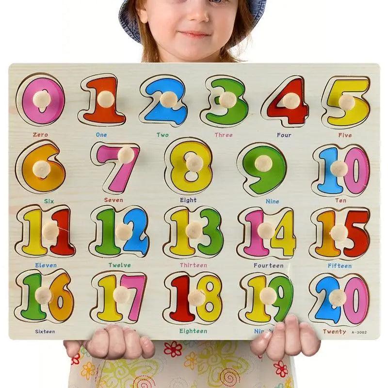 3D Colorful Geometry Wood Puzzle – Montessori Shape Cognition Toy for Kids
