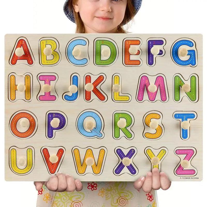 3D Colorful Geometry Wood Puzzle – Montessori Shape Cognition Toy for Kids