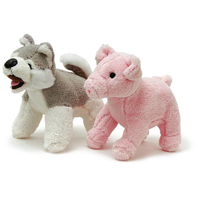 Animal Cuddler Plush Squeaky Toy – Soft Stuffed Animal for Kids